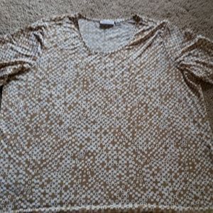 Susan Graver Tops - Susan graver geometric top 2x Susan Graver Tops - Susan graver geometric top 2x